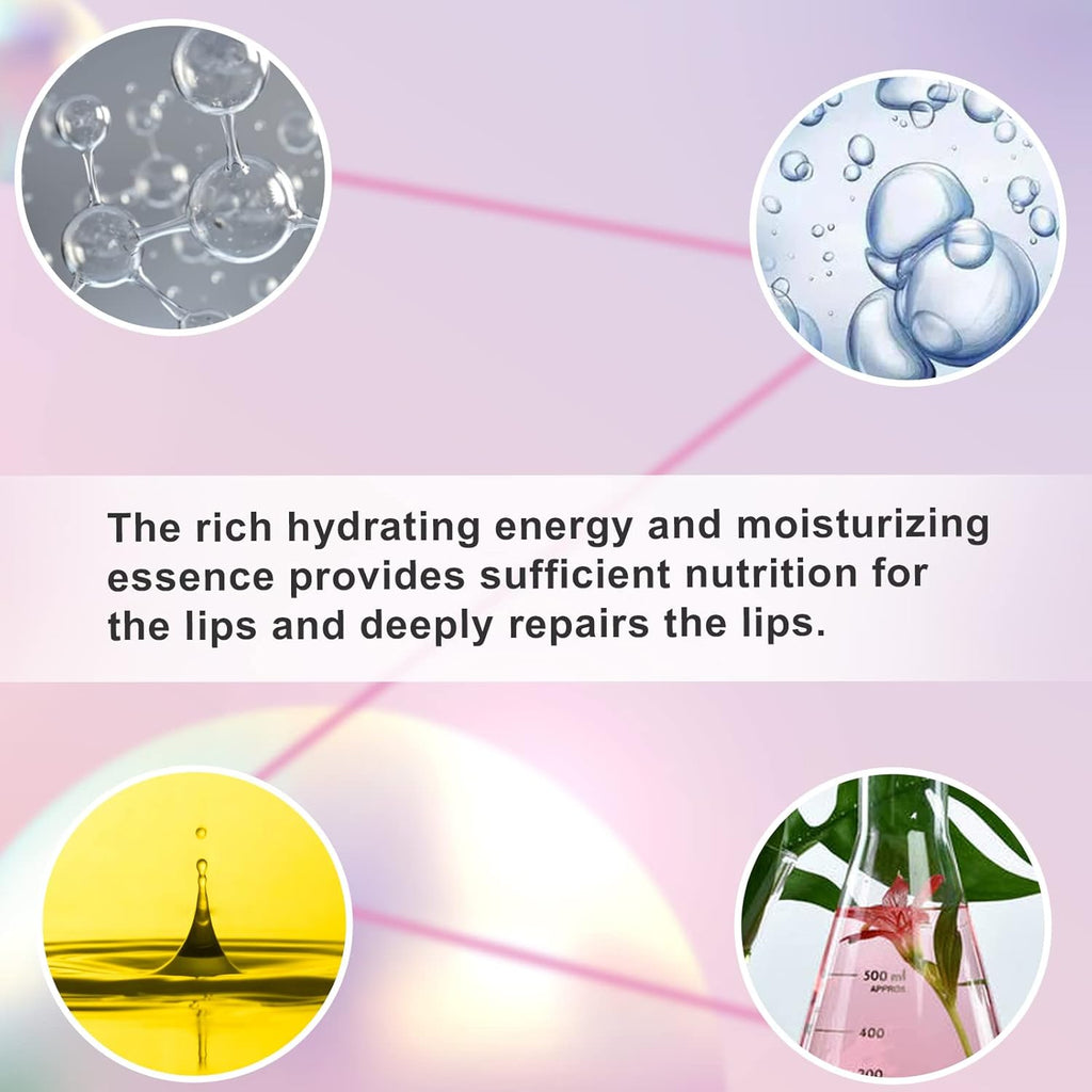 Permotary 30 PCS Moisturizing Collagen Lip Mask Crystal Mouth Care Pads Mask for Moisturizing & Reducing Chapped, Smoothing Fine Lines Lip Patches with Moisture Essence to Firms & Hydrate