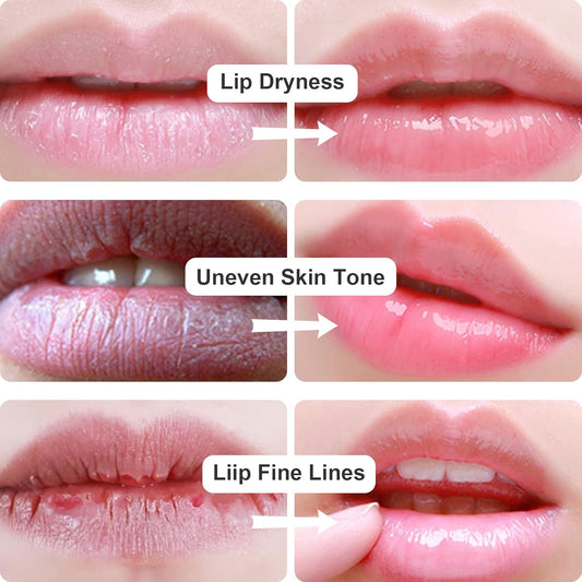 Permotary 30 PCS Moisturizing Collagen Lip Mask Crystal Mouth Care Pads Mask for Moisturizing & Reducing Chapped, Smoothing Fine Lines Lip Patches with Moisture Essence to Firms & Hydrate