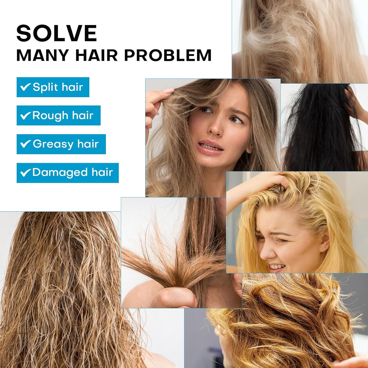 Organic hair oil capsules, 100PCS hair treatment serum for Frizzy, Dry & Damaged Hair, Moisturizing hair oil with Moroccan, Macadamia & Avocado Oils, Vitamins A, B5, C, E - Long-Lasting Shine