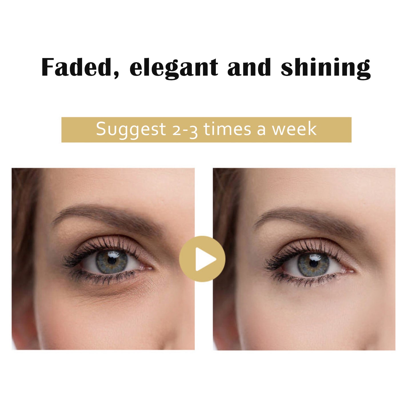 Maskfusion Vegan Collagen Eye Patches for Wrinkles & Fine Lines with Collagen and Hyaluronic Acid